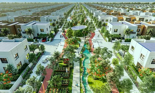 ഷാര്‍ജയില്‍ സസ്‌റ്റൈനിബിള്‍ സിറ്റി നിര്‍മാണം പുരോഗമിക്കുന്നു