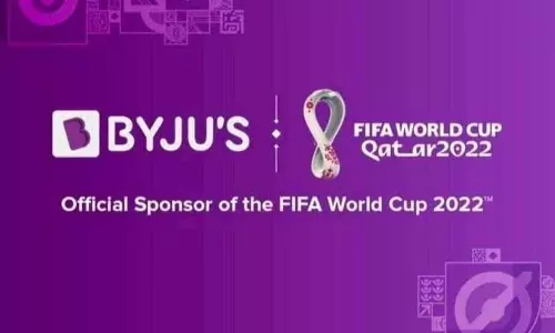ബൈജൂസ് ആപ് ഫിഫ ലോകകപ്പിന്റെ ഔദ്യോഗിക സ്‌പോണ്‍സറാകും
