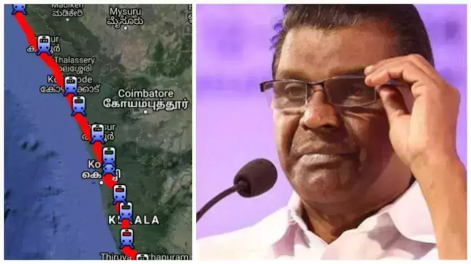 സിൽവർ ലൈൻ പദ്ധതിക്കായുള്ള അലൈൻമെന്‍റില്‍ മാറ്റം വരുത്തിയെന്ന് ആവർത്തിച്ച് തിരുവഞ്ചൂർ രാധാകൃഷ്ണൻ