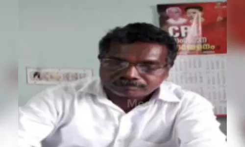 കെ- റെയിൽ വിരുദ്ധ സമരത്തിൽ സി.പി.ഐ നേതാവ്; നടപടിയുമായി നേതൃത്വം