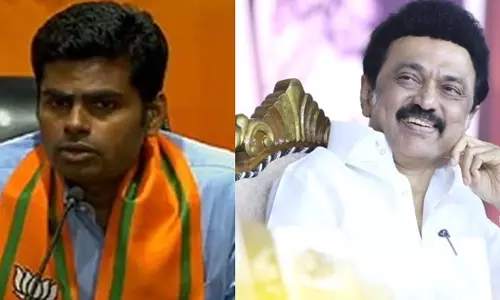 മാപ്പ് പറഞ്ഞോ അല്ലെങ്കില്‍ 100 കോടി നല്‍കണം: സ്റ്റാലിനെതിരെ ആരോപണമുന്നയിച്ച ബിജെപി നേതാവിന് ഡിഎംകെയുടെ നോട്ടീസ്