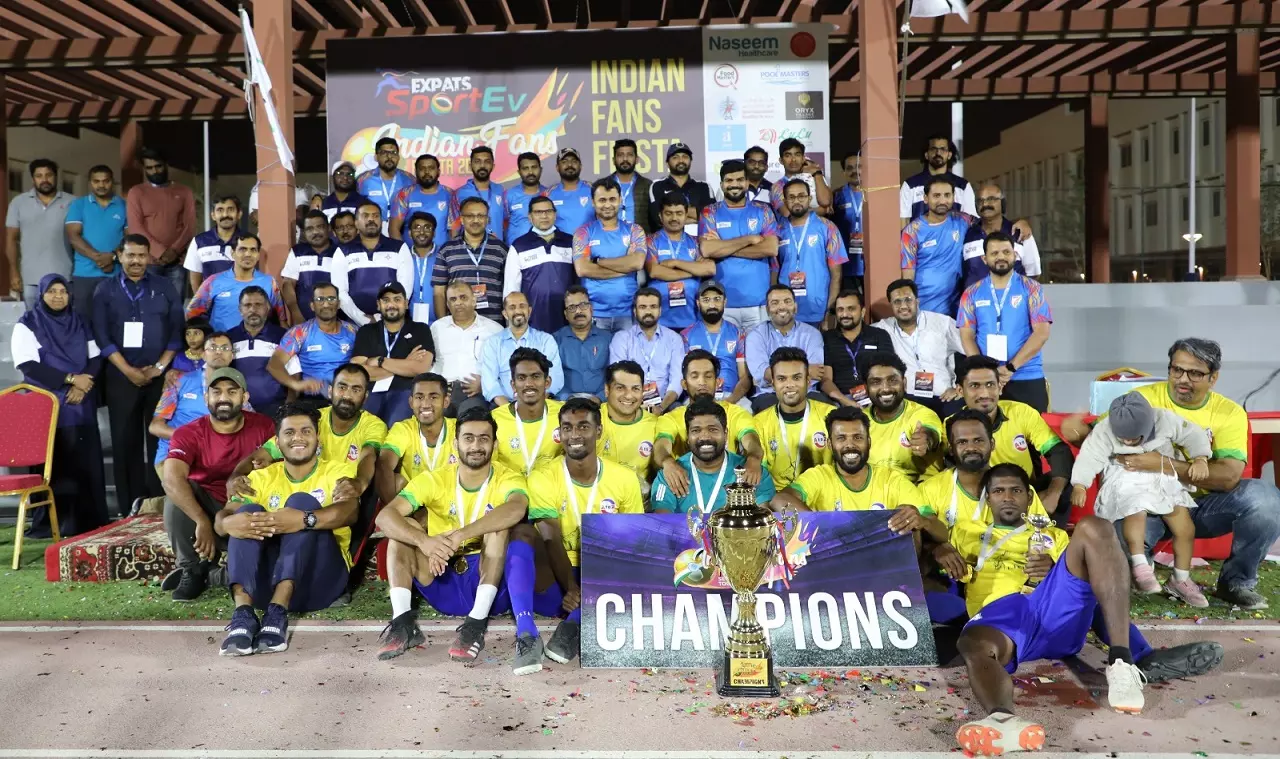 എക്‌സ്പാറ്റ് സ്‌പോര്‍ട്ടീവ് ഫാന്‍സ് സെവന്‍സ് ഫുട്‌ബോള്‍; ബ്രസീല്‍ ജേതാക്കള്‍