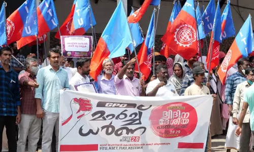 തൊഴിലാളികളെ വഞ്ചിക്കുന്ന കേന്ദ്രസർക്കാർ നയത്തിനെതിരെ പ്രതിഷേധം ശക്തിപ്പെടണം-കെ.എ ഷെഫീക്ക്