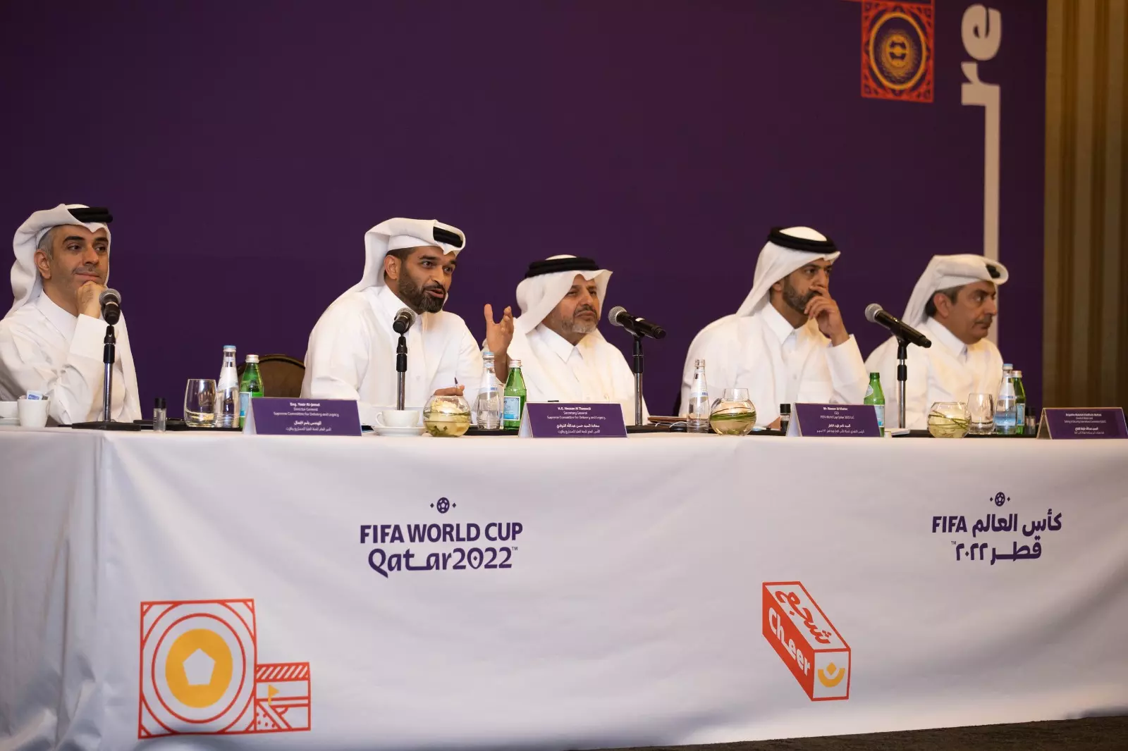 അംബാസഡര്മാര്ക്കും നയതന്ത്ര പ്രതിനിധികള്ക്കും ലോകകപ്പ് ഫുട്ബോള് തയ്യാറെടുപ്പുകള് വിവരിച്ച് നല്കി അംബാസഡര്മാര്ക്കും നയതന്ത്ര പ്രതിനിധികള്ക്കും ലോകകപ്പ് ഫുട്ബോള് തയ്യാറെടുപ്പുകള് വിവരിച്ച് നല്കി