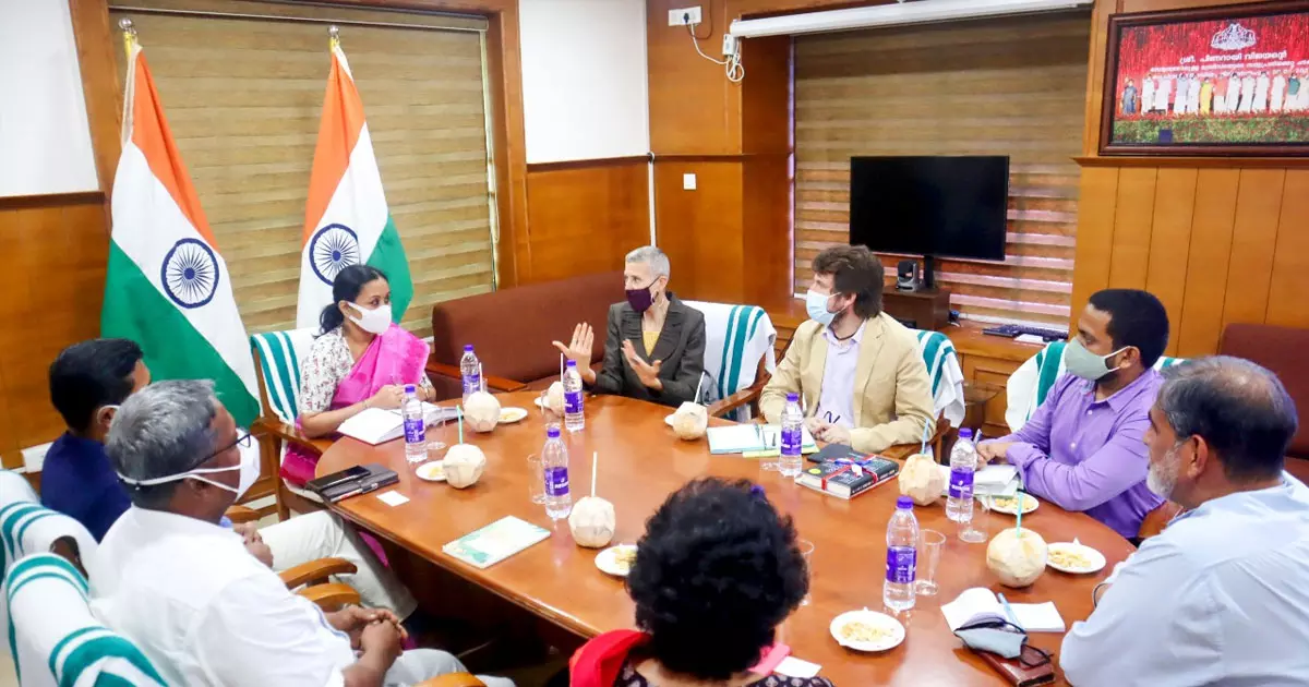 ആരോഗ്യ മേഖലയിലും യു.എസ്. പങ്കാളിത്തം;  കോൺസുൽ ജനറലുമായി മന്ത്രി വീണാ ജോർജ് ചർച്ച നടത്തി