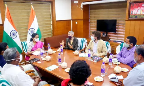 ആരോഗ്യ മേഖലയിലും യു.എസ്. പങ്കാളിത്തം;  കോൺസുൽ ജനറലുമായി മന്ത്രി വീണാ ജോർജ് ചർച്ച നടത്തി