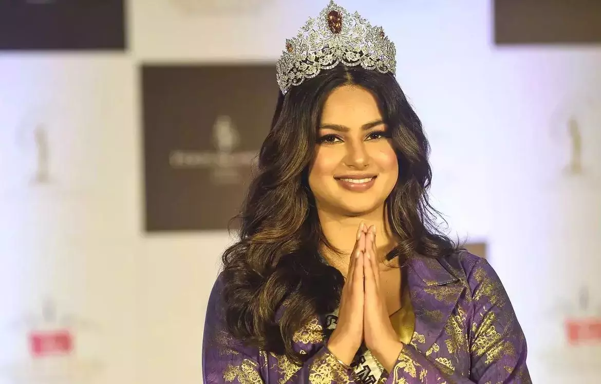 ഹിജാബ് അവരുടെ തിരഞ്ഞെടുപ്പാണ്; അവരെ ഇഷ്ടംപോലെ ജീവിക്കാന്‍ വിടൂ- നിലപാട് ആവര്‍ത്തിച്ച് ഹര്‍നാസ് സന്ധു