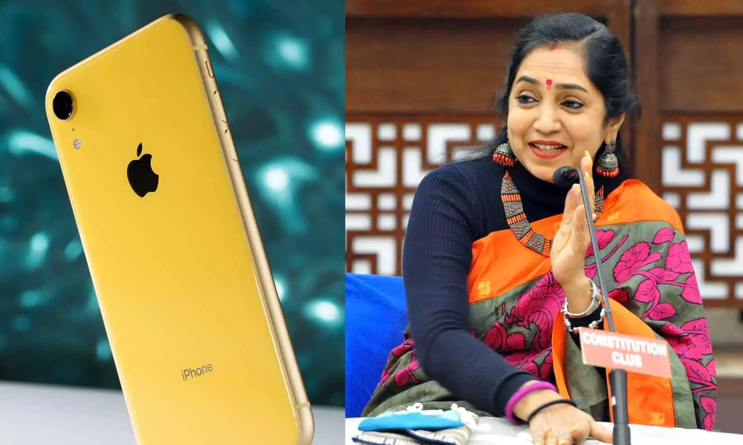 ഡിഎംകെ ഓഫീസ് ഉദ്ഘാടനത്തിനിടെ വനിതാ എംപിയുടെ ഐ ഫോൺ മോഷണം പോയി