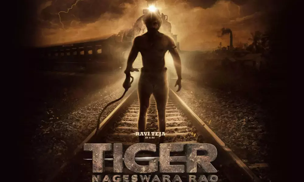 ചരിത്രത്താളുകളിൽ ജീവിതകഥ കൊത്തിവെച്ച ഒരു കള്ളൻ; ടൈഗർ നാഗേശ്വര റാവുവിന്‍റെ പ്രീ ലുക്ക്‌ മോഷന്‍ പോസ്റ്റർ പുറത്തിറങ്ങി