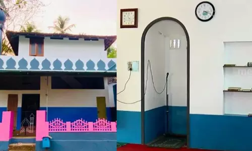 നിസ്‌കാരപള്ളി കളറാക്കി സൂര്യനാരായണൻ; ഇത് വറ്റല്ലൂരിന്റെ നന്മ