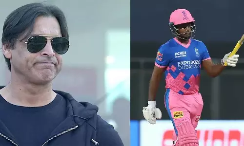 പ്രതിഭയാണ് പക്ഷെ സഞ്ജു നിർഭാഗ്യവാൻ- ശുഐബ് അക്തർ പ്രതിഭയാണ് പക്ഷെ സഞ്ജു നിർഭാഗ്യവാൻ- ശുഐബ് അക്തർ