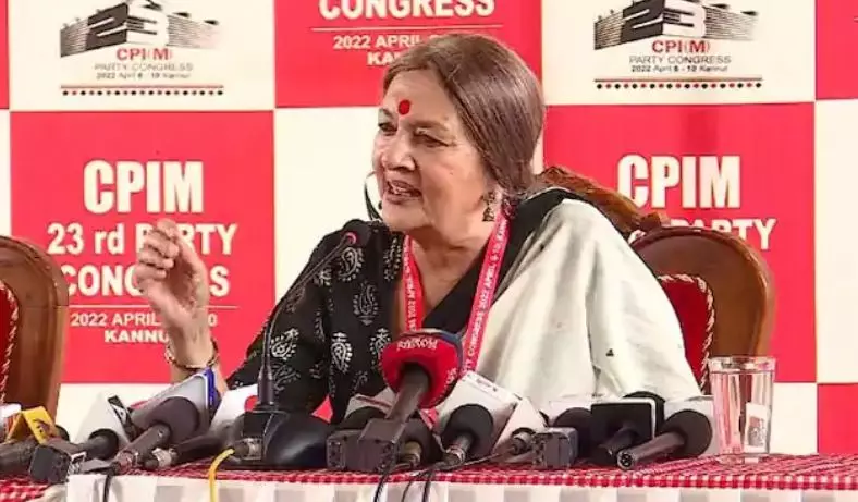 ആരാധനാലയങ്ങൾ വിശ്വാസികൾക്കായി മാറ്റിവയ്‌ക്കേണ്ട സ്ഥലം- ശബരിമലയിൽ നിലപാട് മയപ്പെടുത്തി ബൃന്ദ കാരാട്ട്