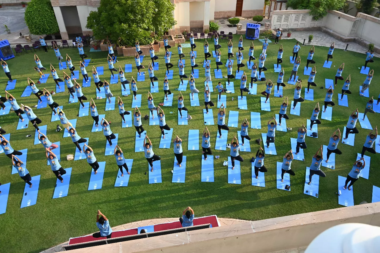മസ്കത്ത് യോഗ മഹോത്സവിന് തുടുക്കമായി: മസ്കത്ത് യോഗ മഹോത്സവിന് തുടുക്കമായി:
