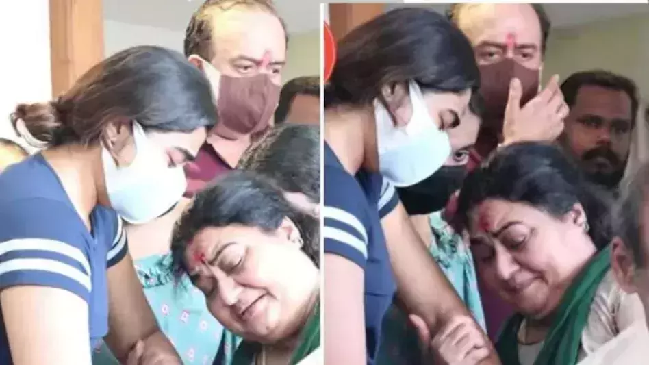 ഹൃദയം തകര്‍ന്ന് ബിന്ദു പണിക്കര്‍; അപകടത്തില്‍ മരിച്ച സഹോദരന് കണ്ണീരോടെ വിട