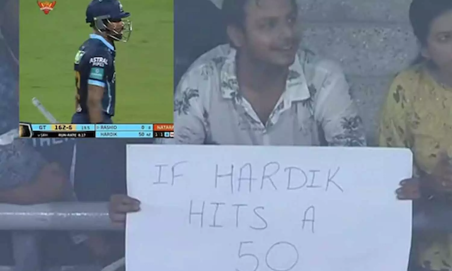 ഹാര്ദിക് 50 അടിച്ചാല് ജോലി രാജിവെക്കുമെന്ന് ബാനർ: പിന്നെ സംഭവിച്ചത്.. ഹാര്ദിക് 50 അടിച്ചാല് ജോലി രാജിവെക്കുമെന്ന് ബാനർ: പിന്നെ സംഭവിച്ചത്..