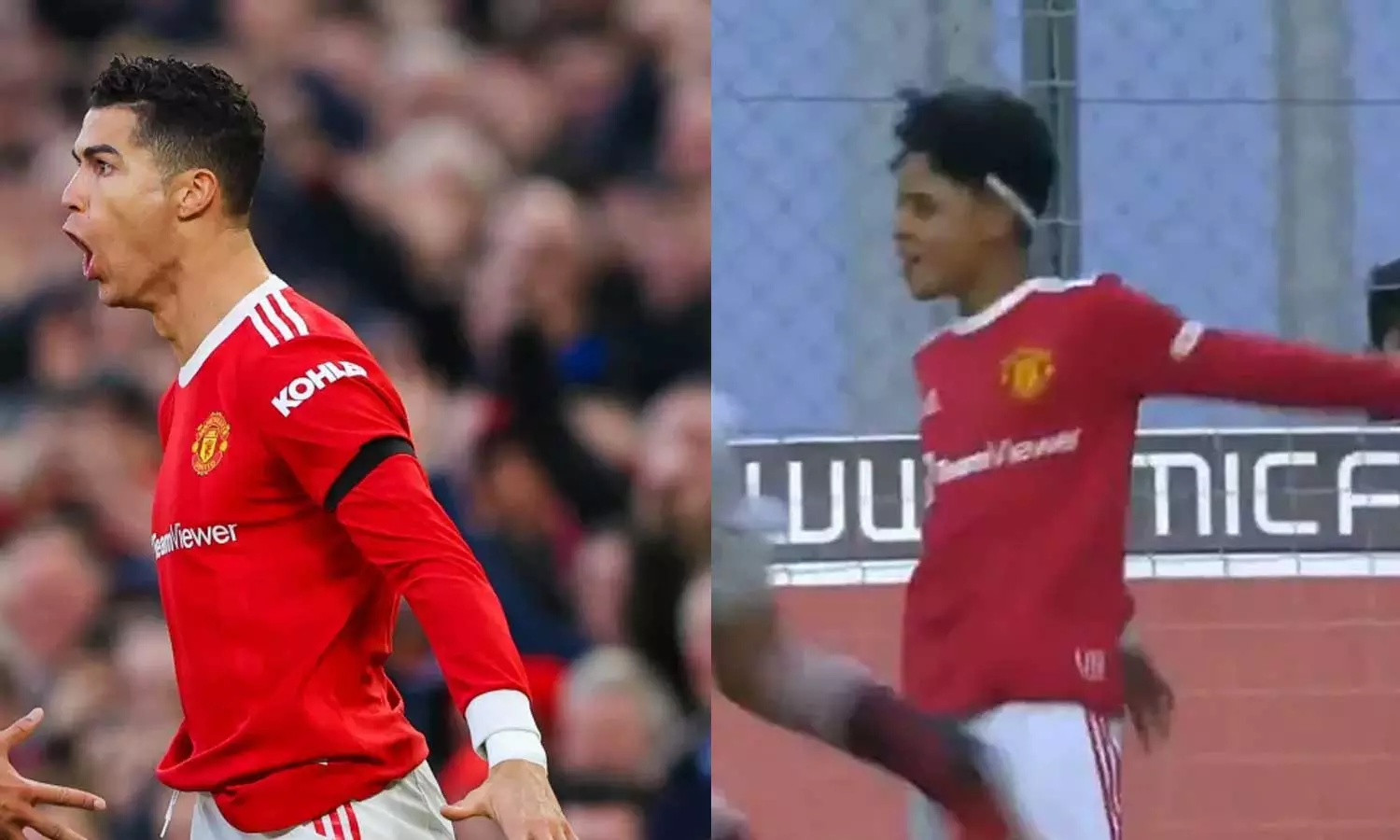 പിതാവിന്റെ ഗോൾ ആഘോഷവുമായി ക്രിസ്റ്റ്യാനോ ജൂനിയർ: വീഡിയോ വൈറൽ