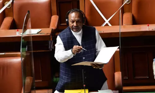 കരാറുകാരന്‍റെ മരണം: കർണാടക ഗ്രാമവികസന വകുപ്പ് മന്ത്രി കെ.എസ് ഈശ്വരപ്പ രാജിവെച്ചു