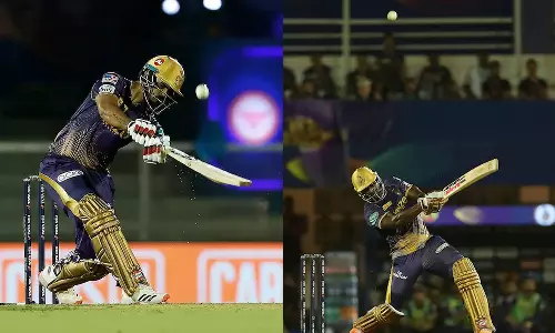 കത്തിക്കയറി റാണയും റസലും; കൊല്‍ക്കത്തയ്ക്ക് മികച്ച സ്കോര്‍