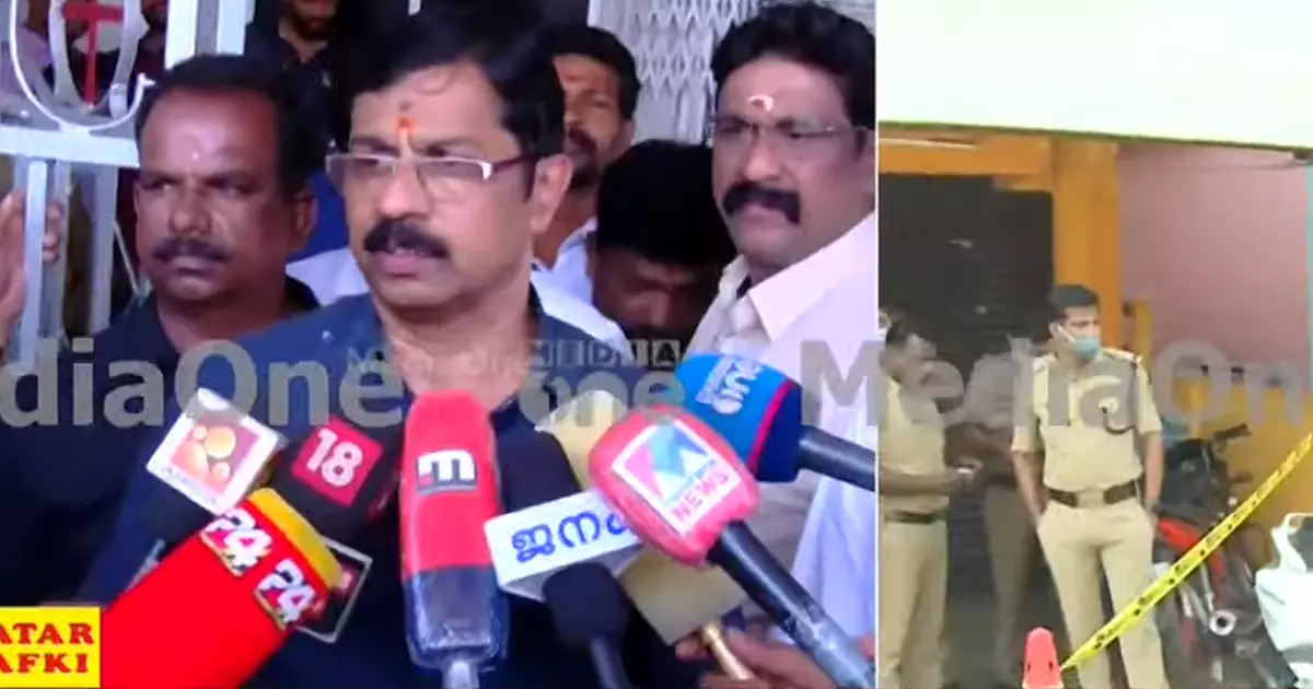 ആർ.എസ്.എസ് നേതാവിന്റെ കൊലപാതകത്തിന് പിന്നിൽ എസ്ഡിപിഐ: ബിജെപി ആർ.എസ്.എസ് നേതാവിന്റെ കൊലപാതകത്തിന് പിന്നിൽ എസ്ഡിപിഐ: ബിജെപി