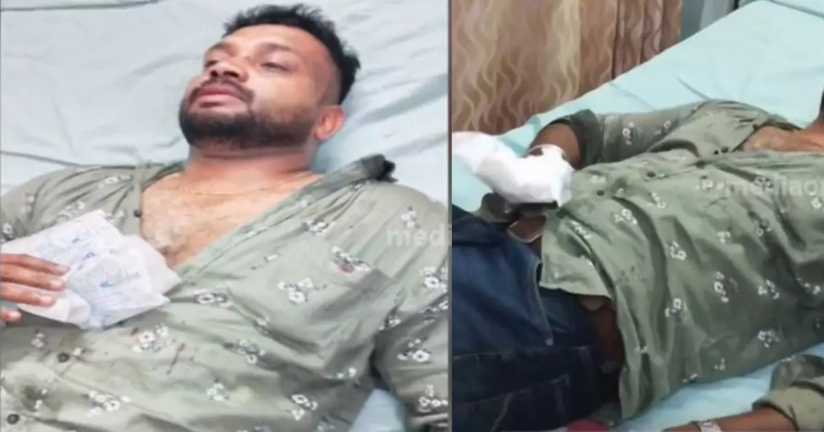 ആറ്റിങ്ങൽ നഗരസഭ ചെയർപേഴ്‌സന്റെ ഔദ്യോഗിക വാഹനത്തിനു നേരെ ആക്രമണം