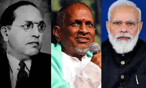 മോദിയെ ഓർത്ത് അംബേദ്കർ അഭിമാനിക്കുന്നുണ്ടാകും; പ്രകീർത്തിച്ച് ഇളയരാജ