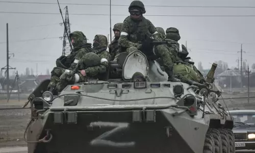 മരിയുപോൾ പിടിച്ചെടുത്തെന്ന് റഷ്യ; കീഴടങ്ങാതെ യുക്രൈന്‍ സൈന്യം