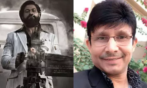 വെറുതെ പൈസ കളയാനെടുത്ത സിനിമ; കെജിഎഫിനെതിരെ കെആര്കെ, ട്രോളി ആരാധകര് വെറുതെ പൈസ കളയാനെടുത്ത സിനിമ; കെജിഎഫിനെതിരെ കെആര്കെ, ട്രോളി ആരാധകര്