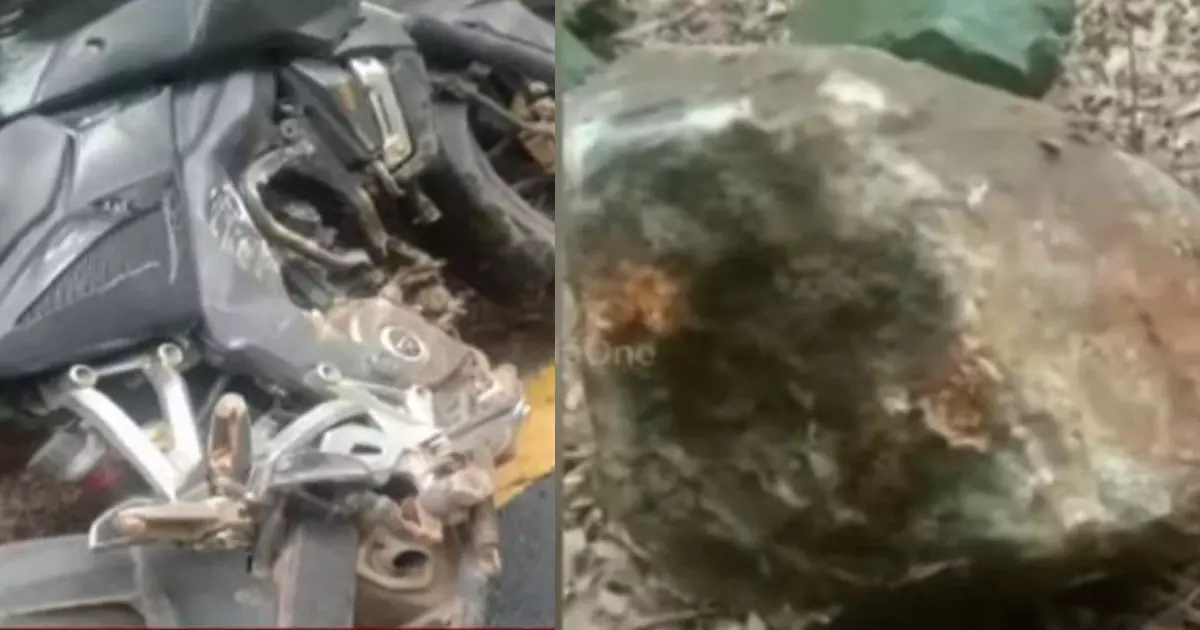 താമരശ്ശേരി ചുരത്തില് പാറക്കല്ല് വീണ് ബൈക്ക് യാത്രികൻ മരിച്ച സംഭവം: ദേശീയപാതാ ഉദ്യോഗസ്ഥർ സ്ഥലം സന്ദർശിച്ചു താമരശ്ശേരി ചുരത്തില് പാറക്കല്ല് വീണ് ബൈക്ക് യാത്രികൻ മരിച്ച സംഭവം: ദേശീയപാതാ ഉദ്യോഗസ്ഥർ സ്ഥലം സന്ദർശിച്ചു