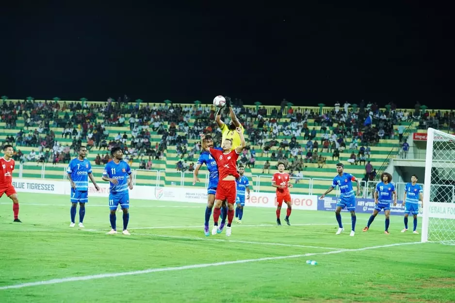 സന്തോഷ് ട്രോഫി; മണിപ്പൂരിനെ അട്ടിമറിച്ച് ഒഡീഷ