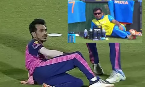 ചഹൽ വീണ്ടും കിടന്നു, അതേ കിടത്തം: ഏറ്റെടുത്ത് സോഷ്യൽ മീഡിയ