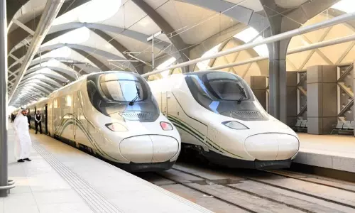 ഹറമൈൻ ട്രൈന്‍ യാത്രാ നിരക്കില്‍ 50 ശതമാനം ഇളവ്; ജിദ്ദ-മക്ക യാത്രക്ക് 34 റിയാൽ മാത്രം.