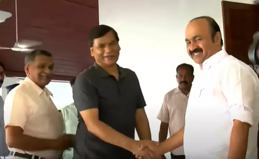 കെ- റെയിൽ: അലോക് വർമ പ്രതിപക്ഷ നേതാവുമായി കൂടിക്കാഴ്ച നടത്തി