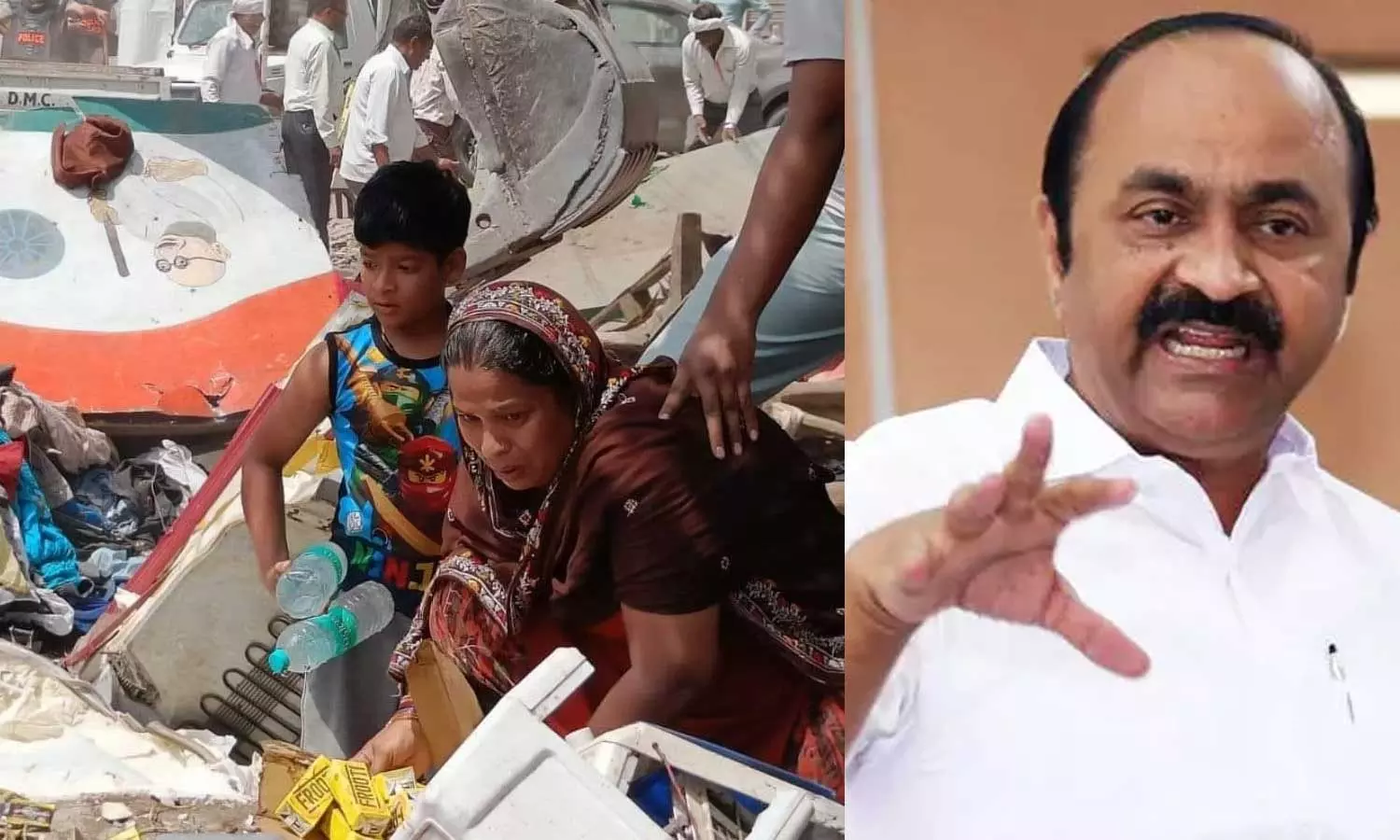 ബുൾഡോസറിന്റെ കാട്ടുനീതി യുപിയും കടന്ന് രാജ്യതലസ്ഥാനത്തുമെത്തി- വി.ഡി സതീശൻ