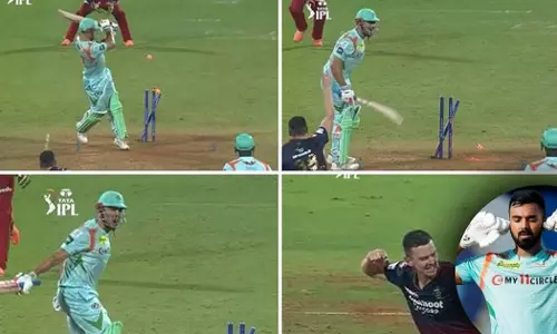 ഐ.പി.എൽ പെരുമാറ്റ ചട്ട ലംഘനം; കെ.എൽ രാഹുലിന് പിഴ, സ്‌റ്റോണിസിന് ശാസന