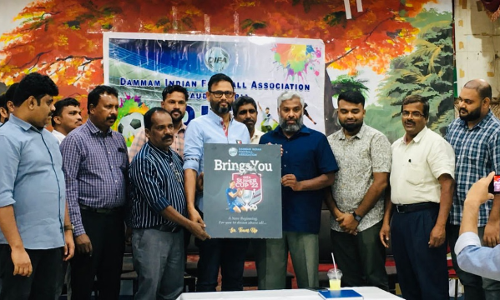 ഡിഫ സൂപ്പര്‍ കപ്പ്-2022 ഫുട്‌ബോള്‍ മേളയുടെ സ്ലോഗണ്‍ പുറത്തിറക്കി