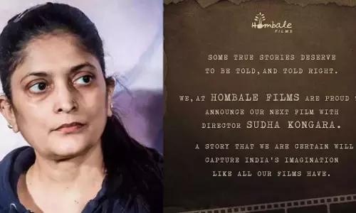 കെ.ജി.എഫ് ടീമിന്റെ അടുത്ത ചിത്രം സംവിധാനം ചെയ്യുന്നത് സുധ കൊങ്ങര