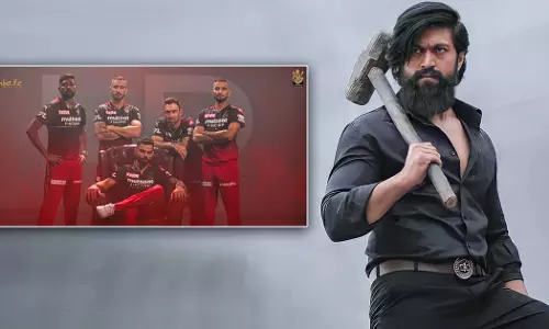 റോയൽ ചലഞ്ചേഴ്സ് ബാംഗ്ലൂർ ടീമിന് വേണ്ടി കെ.ജി.എഫിന്‍റെ സ്പെഷ്യൽ ഷോ, താരങ്ങളുടെ അഭിപ്രായം ഇങ്ങനെ...