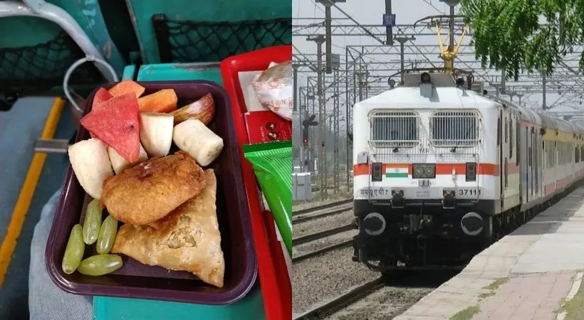 നോമ്പുള്ള യാത്രക്കാരന് അപ്രതീക്ഷിതമായി ഇഫ്താർ ഒരുക്കി ഇന്ത്യൻ റെയിൽവെ; കയ്യടിച്ച് സോഷ്യല്മീഡിയ നോമ്പുള്ള യാത്രക്കാരന് അപ്രതീക്ഷിതമായി ഇഫ്താർ ഒരുക്കി ഇന്ത്യൻ റെയിൽവെ; കയ്യടിച്ച് സോഷ്യല്മീഡിയ