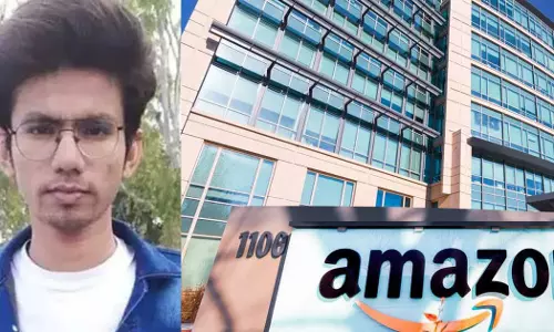 രണ്ടുകോടിയോളം രൂപ ശമ്പളത്തിൽ ആമസോണിൽ ജോലി; സ്വപ്ന നേട്ടവുമായി എൻ.ഐ.ടി വിദ്യാർഥി രണ്ടുകോടിയോളം രൂപ ശമ്പളത്തിൽ ആമസോണിൽ ജോലി; സ്വപ്ന നേട്ടവുമായി എൻ.ഐ.ടി വിദ്യാർഥി