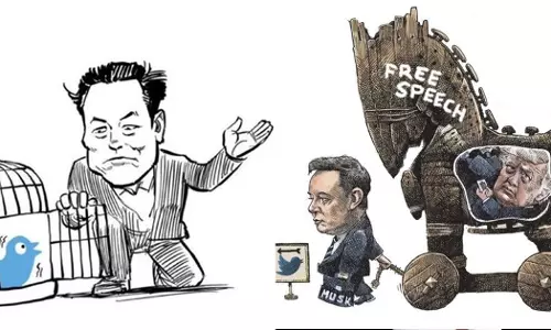 മസ്ക് ട്വിറ്റര്‍ പക്ഷിയെ കൂട്ടിലടച്ചോ, ട്രംപ് തിരിച്ചെത്തുമോ... ട്രെന്‍ഡിങായി ട്വിറ്റര്‍ വിടുന്നു ഹാഷ് ടാഗ്