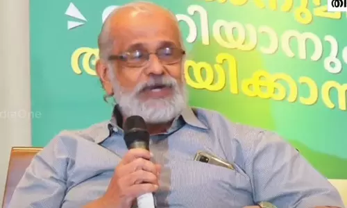 എന്തു വിലകൊടുത്തും പദ്ധതി നടപ്പാക്കുമെന്ന് പറയുന്നത് ഭീകരാവസ്ഥയാണ്; വിമര്‍ശിച്ച് ആർ.വി.ജി മേനോൻ
