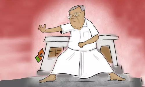 കാവിച്ചുവപ്പും ചെന്താമരയും