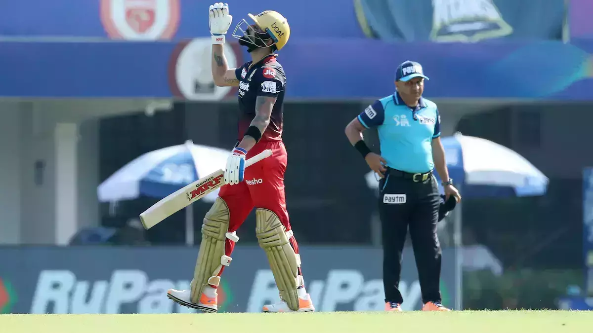 സെന്‍സിബിള്‍ ഇന്നിങ്സുമായി കോഹ്‍ലി; ബാംഗ്ലൂരിന് 170 റണ്‍സിന്‍റെ ടോട്ടല്‍