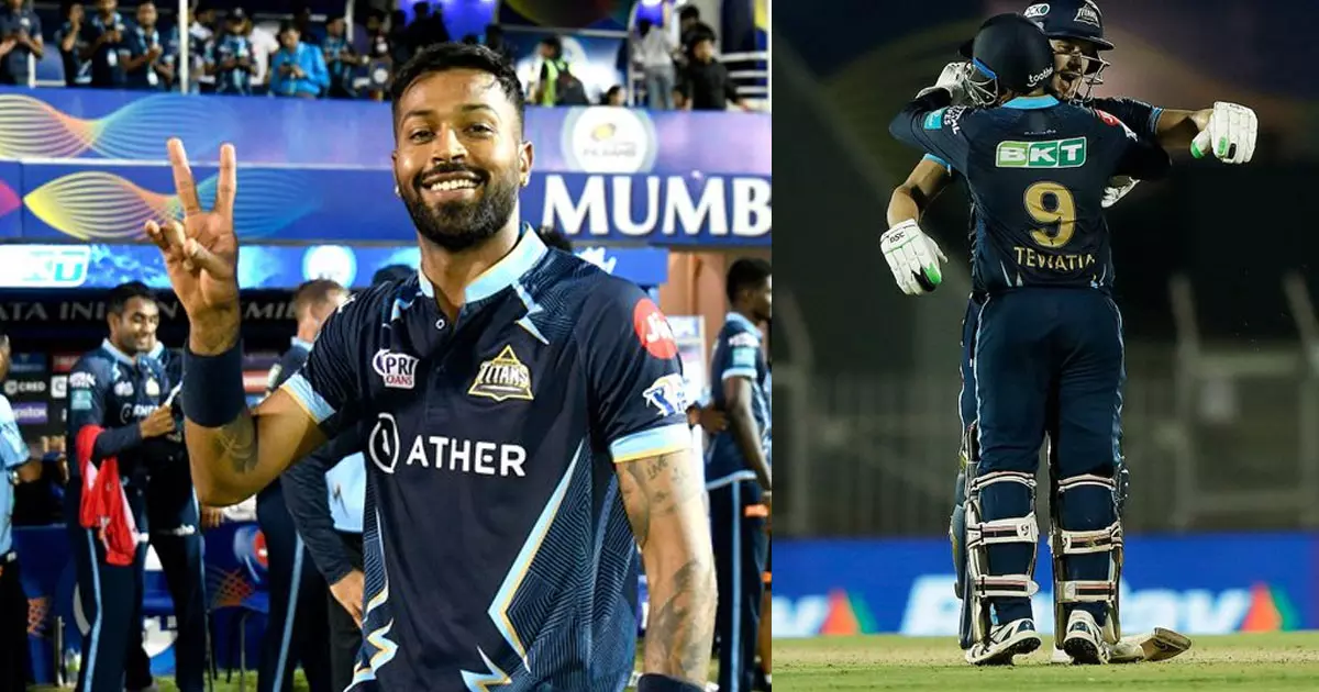 വീണ്ടും മില്ലർ-തെവാട്ടിയ ഷോ; പടയോട്ടം തുടർന്ന് ഗുജറാത്ത്