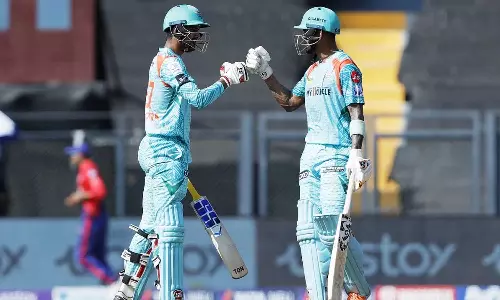 രാഹുൽ - ഹൂഡ വെടിക്കെട്ട് ; ഡൽഹിക്കെതിരെ ലക്‌നൗവിന് കൂറ്റൻ സ്‌കോർ