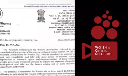 ഹേമാ കമ്മിറ്റി റിപ്പോർട്ട് ഡബ്ല്യൂ.സി.സിക്ക് നൽകണം; മുന്നറിയിപ്പുമായി ദേശീയ വനിതാ കമ്മീഷൻ