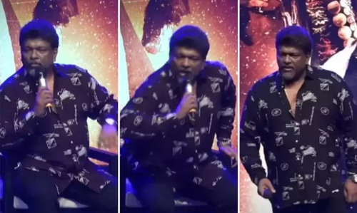 മൈക്ക് പ്രവര്‍ത്തിച്ചില്ല; സദസിനു നേരെ വലിച്ചെറിഞ്ഞ് പാര്‍ഥിപന്‍, ഞെട്ടിത്തരിച്ച് എ.ആര്‍ റഹ്മാന്‍