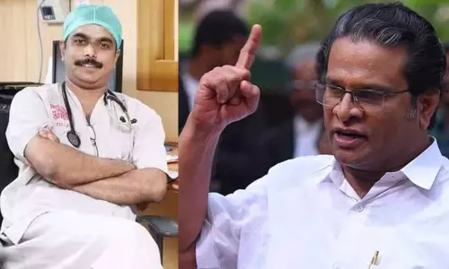 അയാൾ സഭയുടെ കുട്ടിയാണ്; തൃക്കാക്കരയിലെ എല്‍.ഡി.എഫ് സ്ഥാനാർഥിത്വത്തെ വിമര്‍ശിച്ച് ഹരീഷ് പേരടി