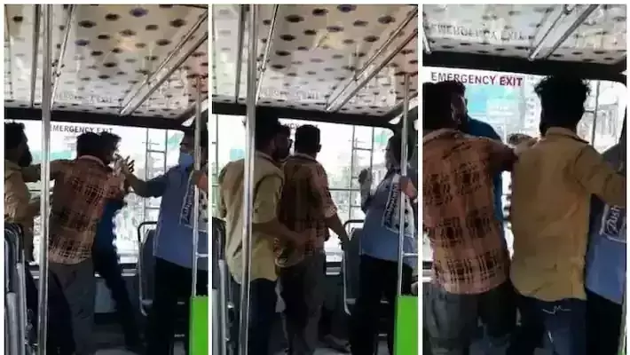 ഒരു രൂപ കുറഞ്ഞതിന് യാത്രക്കാരനെ മര്ദിച്ച കേസ്: സ്വകാര്യ ബസ് ജീവനക്കാര് കസ്റ്റഡിയില് ഒരു രൂപ കുറഞ്ഞതിന് യാത്രക്കാരനെ മര്ദിച്ച കേസ്: സ്വകാര്യ ബസ് ജീവനക്കാര് കസ്റ്റഡിയില്