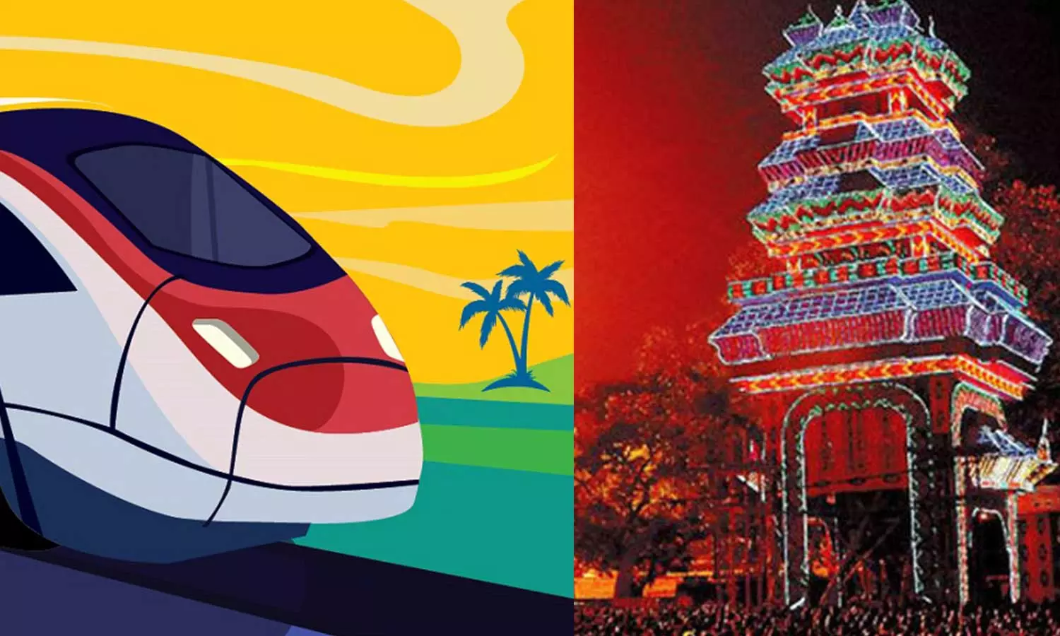 കാന്താ.. വേഗം പോകാം.. സിൽവർലൈനിൽ... പൂരം കാണാൻ...; തൃശൂരിലേക്ക് പൂരപ്രേമികളെ ക്ഷണിച്ച് കെ-റെയിൽ